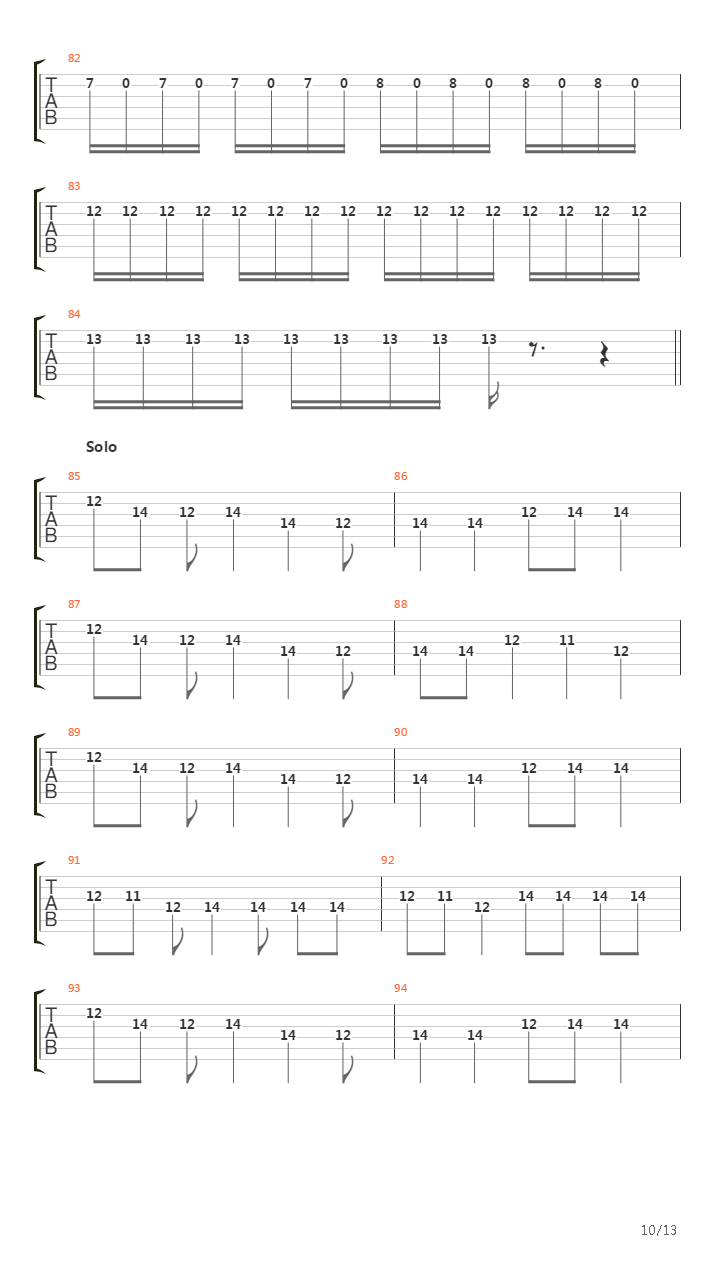 Blitzkreuz吉他谱