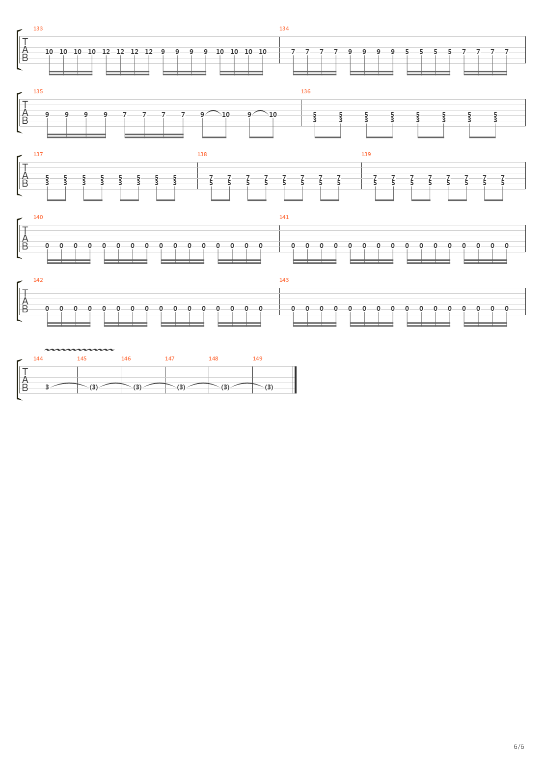 Es Regnet吉他谱