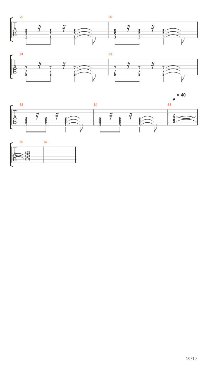 Mein Puls 0吉他谱