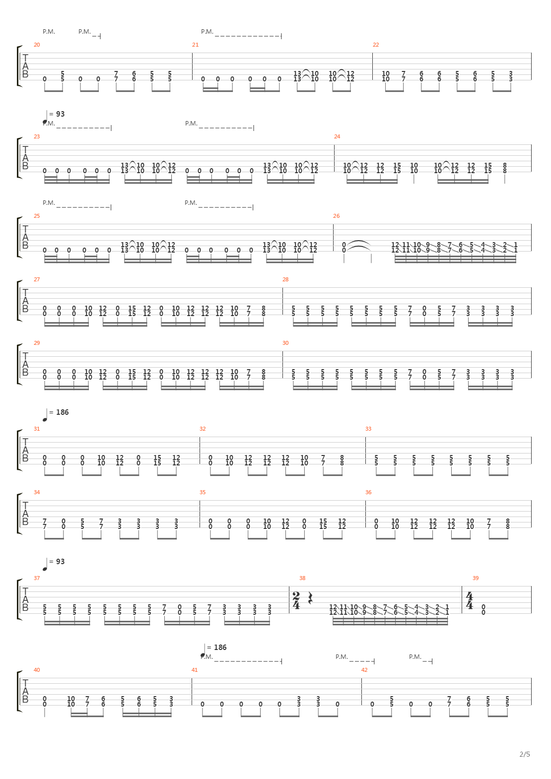 Porn From Spain吉他谱