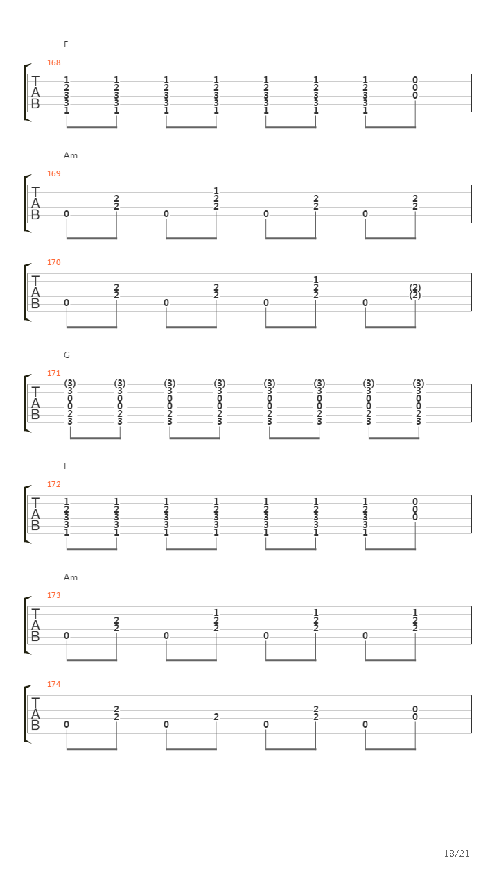 Crossroads吉他谱