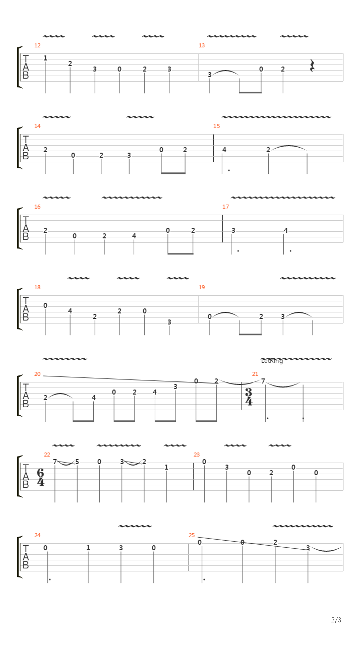 The Swan吉他谱