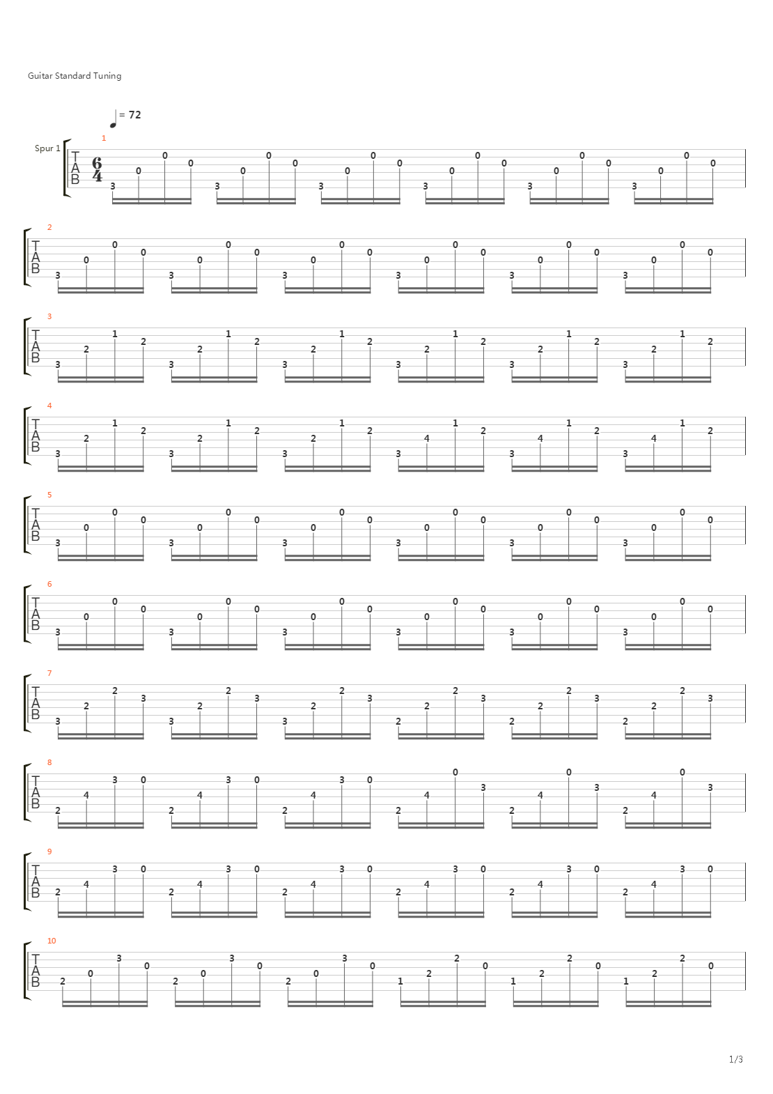 The Swan吉他谱