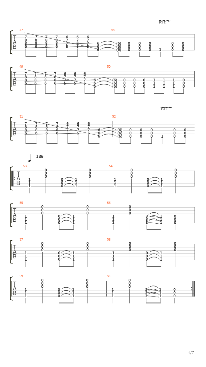 Pneumonia Hawk吉他谱