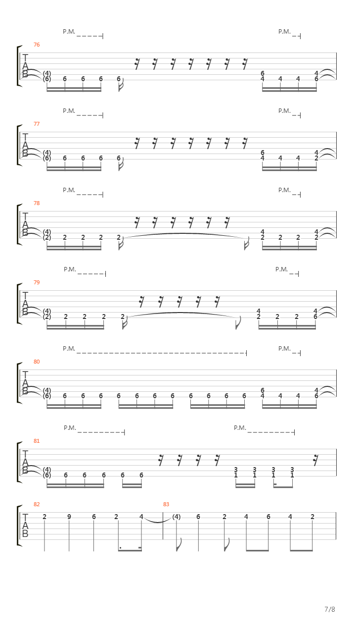 Its U Between T And V吉他谱
