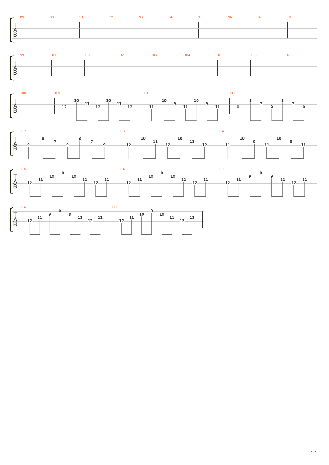 Primeiros Erros吉他谱