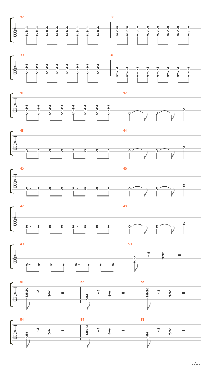 Quatro Vezes Voc吉他谱