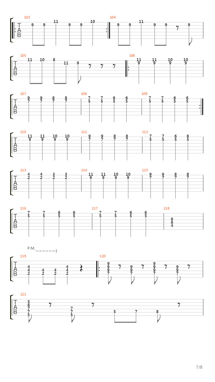 Dive吉他谱