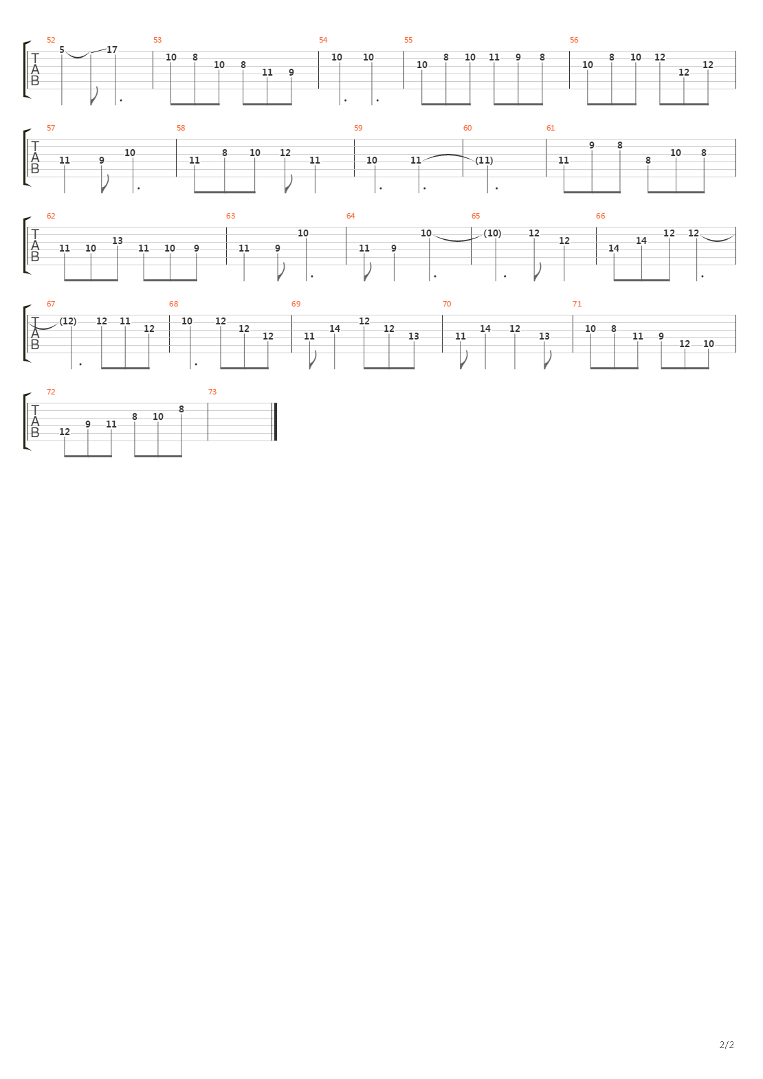 Theme From The Breakfast Line吉他谱