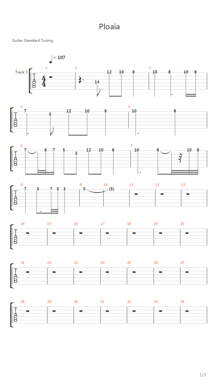 Daca Ploaia Sar Opri吉他谱