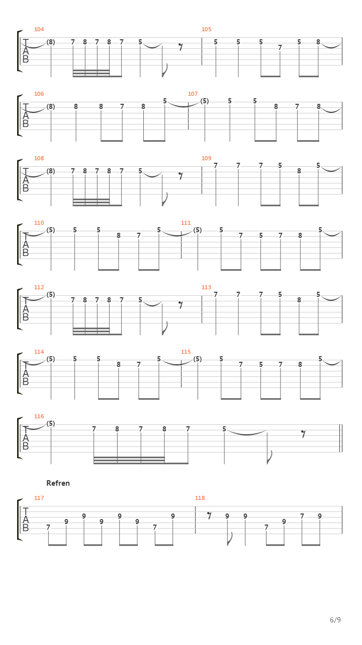 Ziua Vrajitoarelor吉他谱