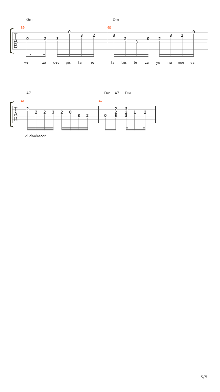 Illimani吉他谱