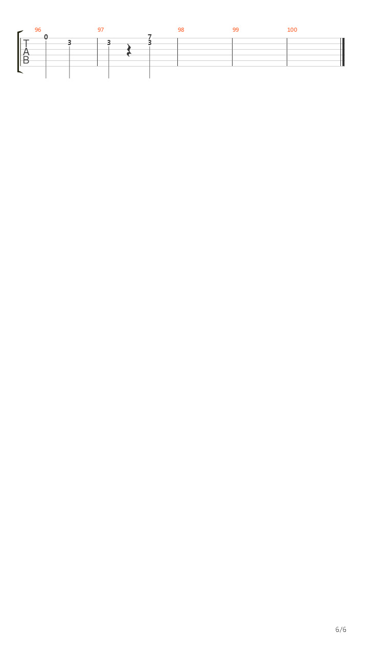 Tango吉他谱