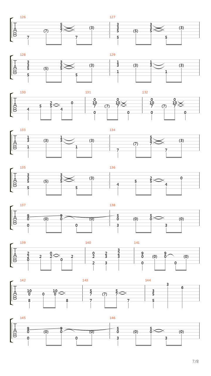 Moderato In Re Minore吉他谱