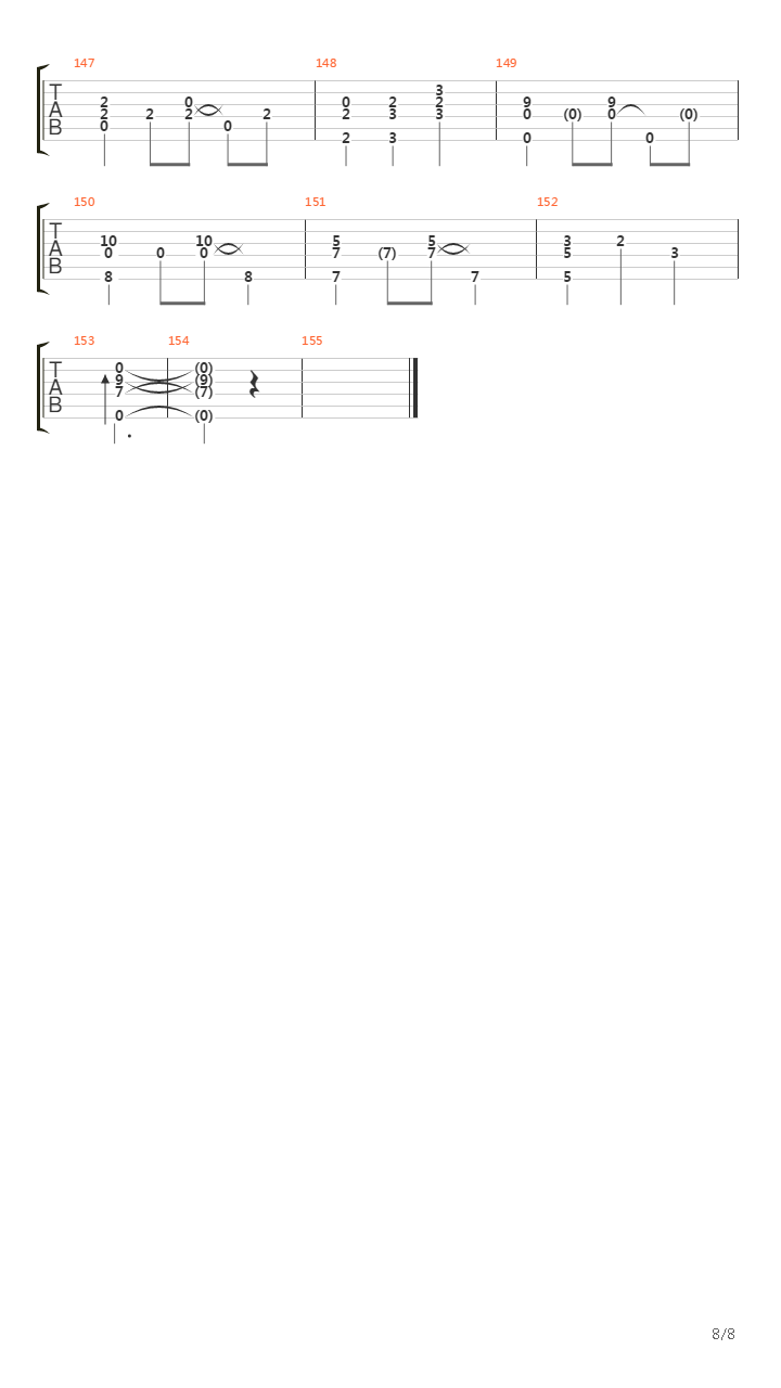 Moderato In Re Minore吉他谱
