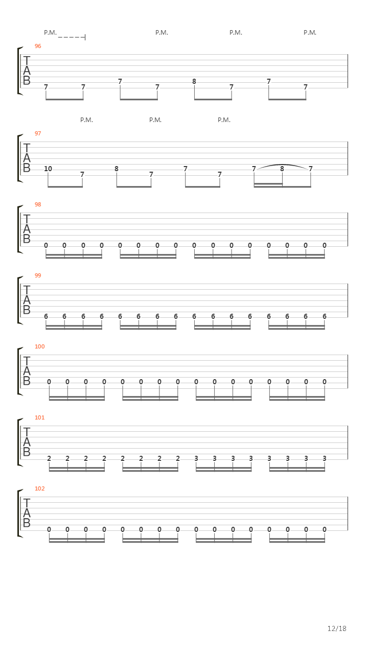 Answers In Mourning吉他谱