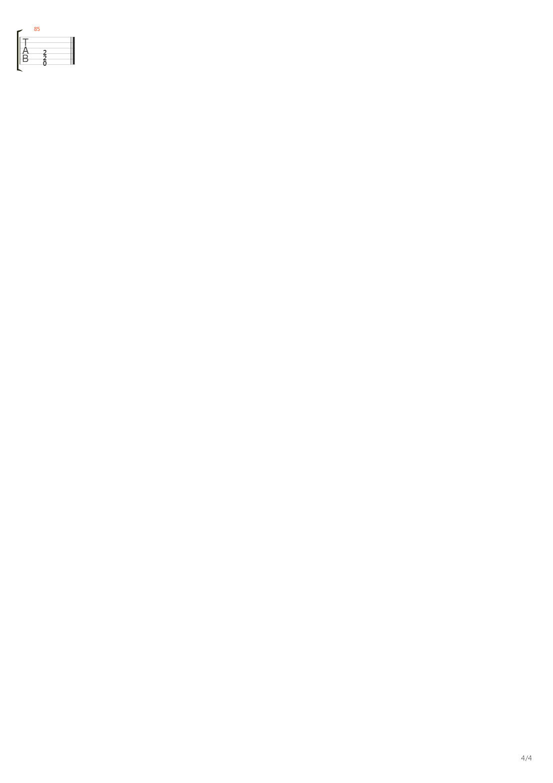 When Thousand Moon Have Circled吉他谱