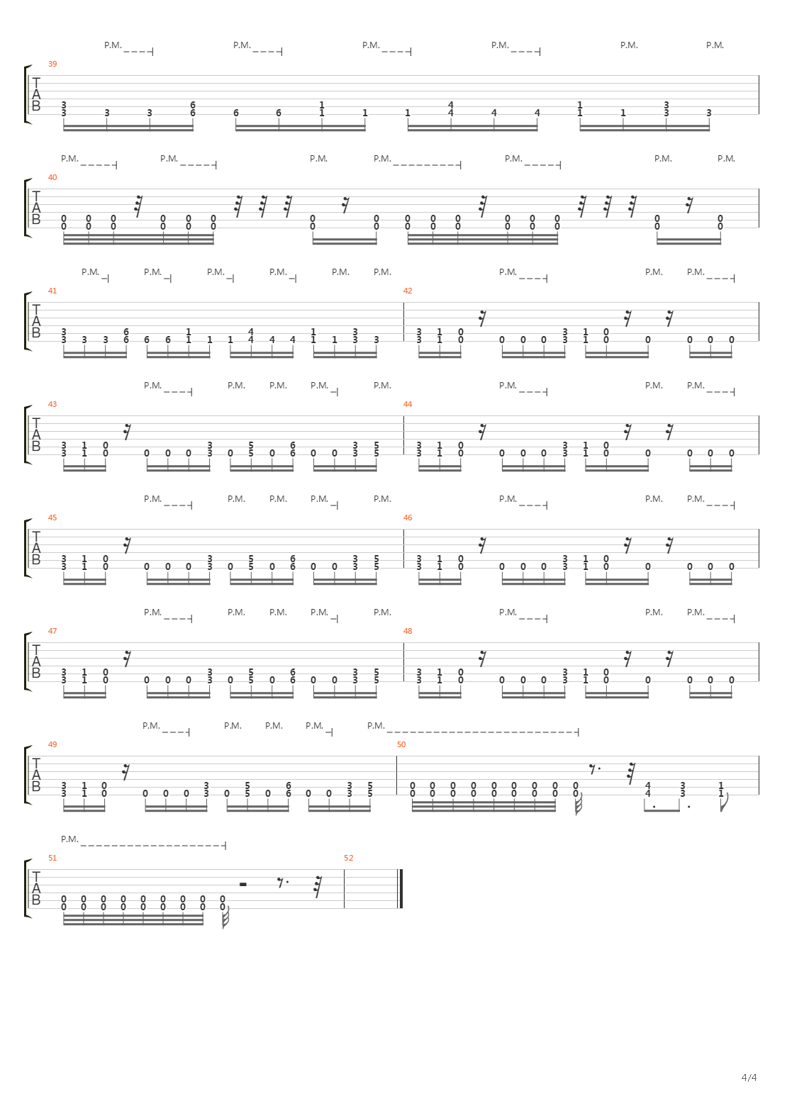 End Of The 1980s吉他谱