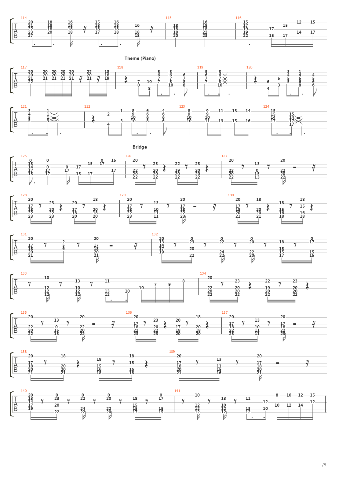 The Continental Way吉他谱