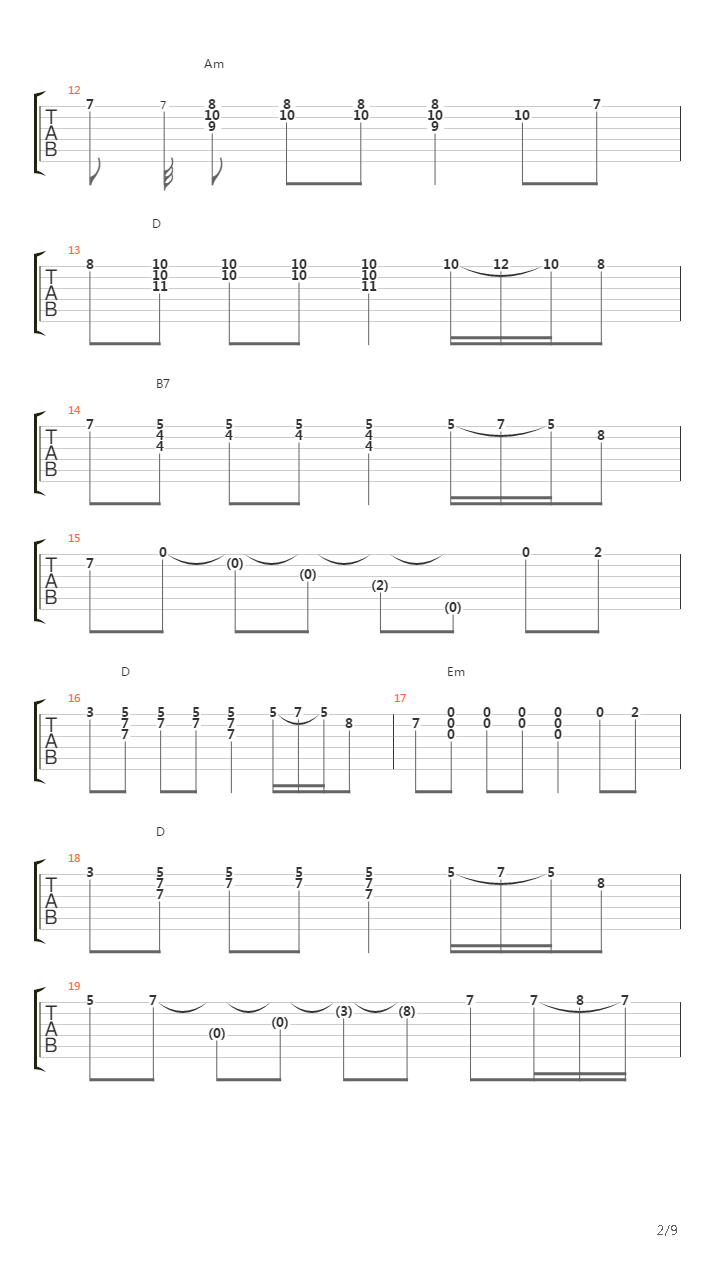 Kypros吉他谱