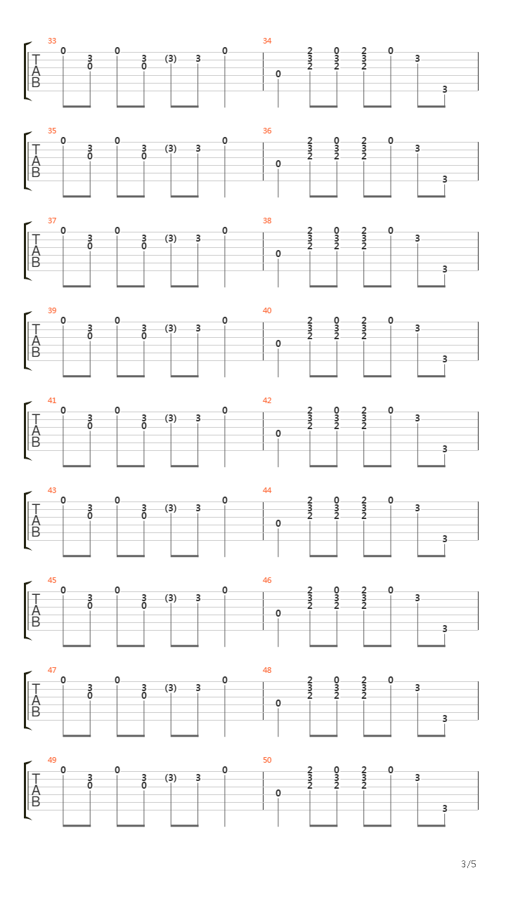 Where Do The Children Play吉他谱