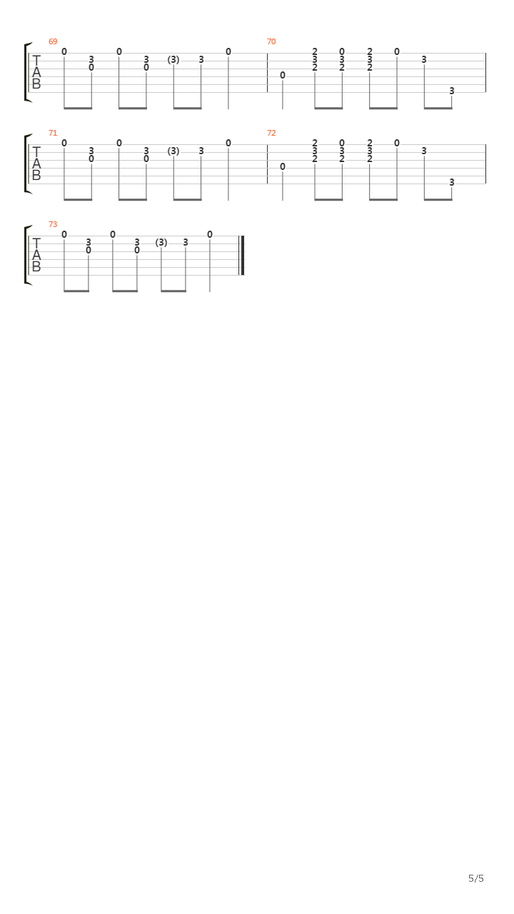 Where Do The Children Play吉他谱