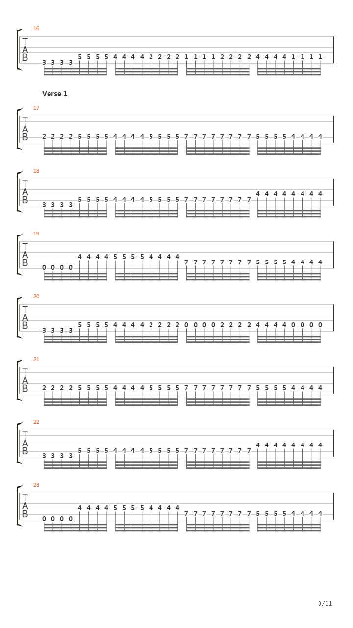 The Path That Lies Beneath Me吉他谱