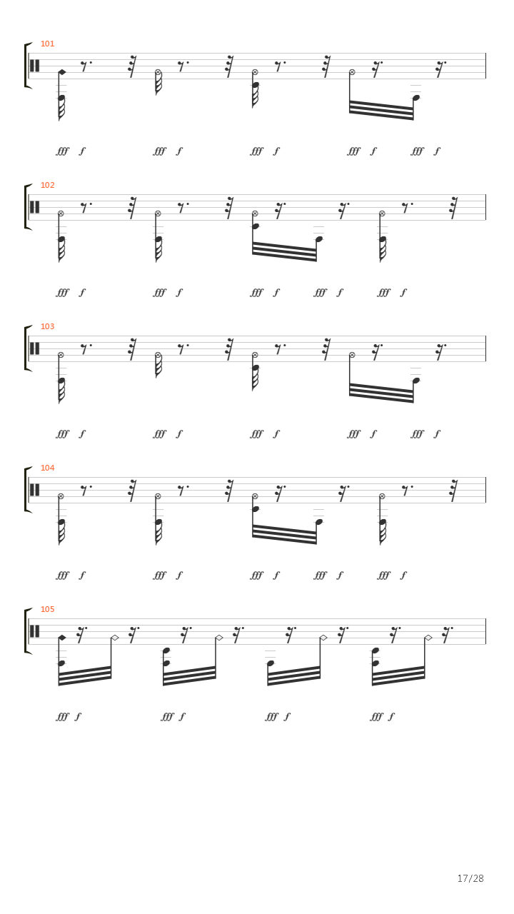 Serdce Mira吉他谱