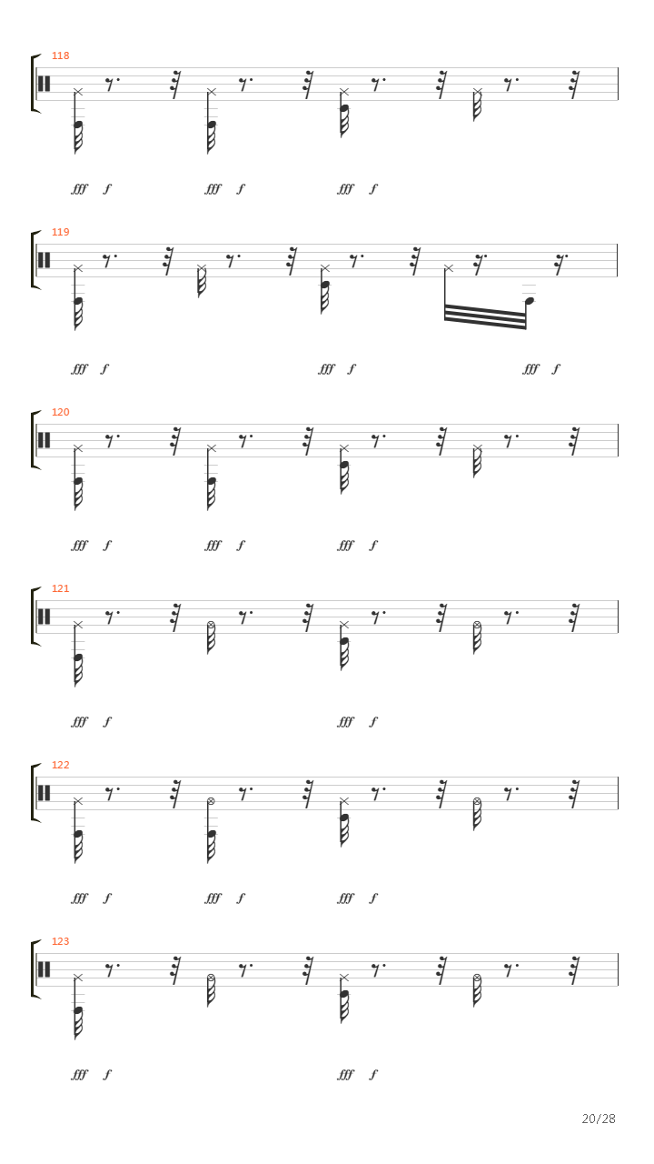 Serdce Mira吉他谱