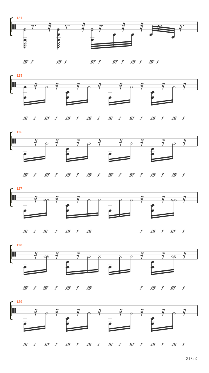 Serdce Mira吉他谱