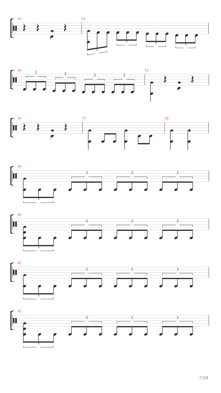 A Living Breathing Piece Of Defecating Meat吉他谱