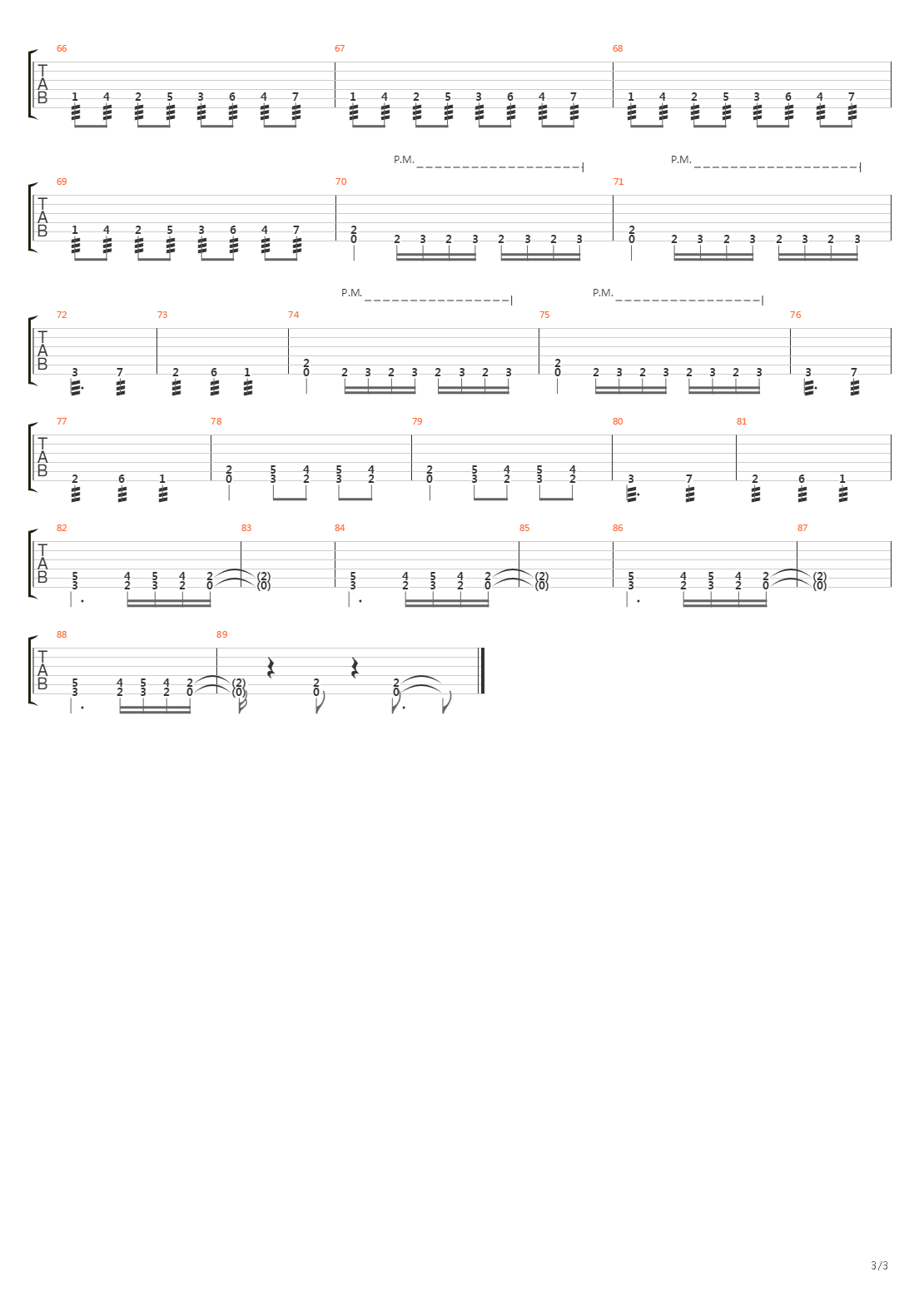 To Serve Man吉他谱