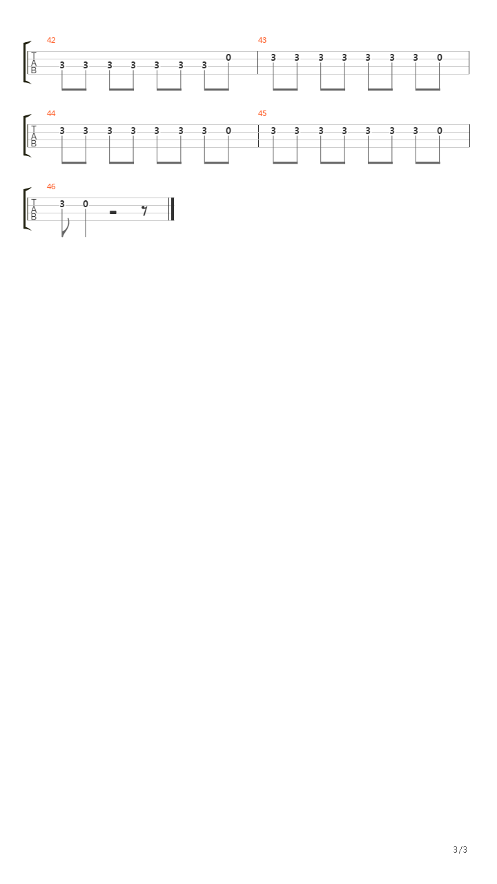 Second Chance吉他谱