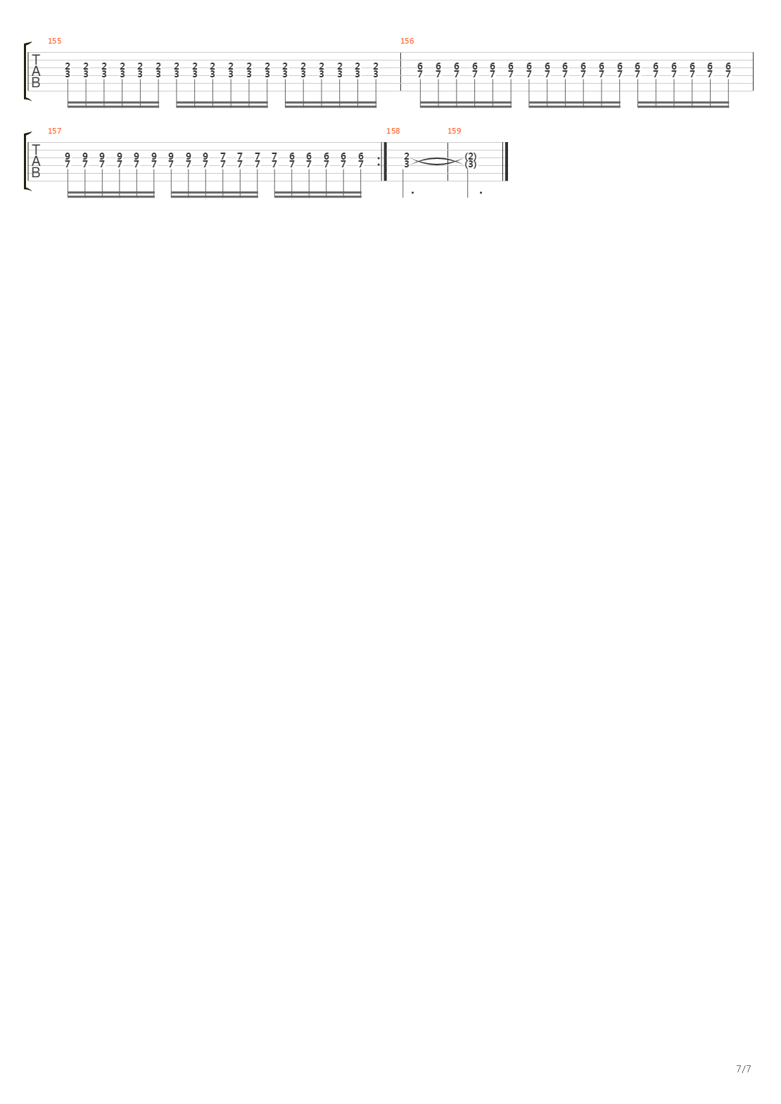 Grandiohsia Obverturae Vue Du Ciel吉他谱