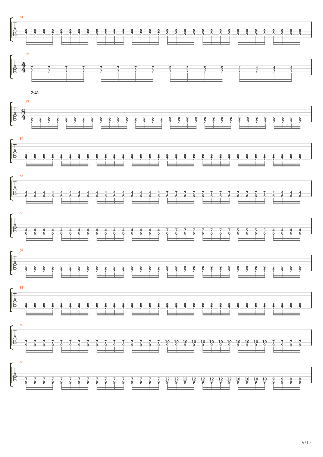 The Awakening Of The Dormant Fiancee吉他谱