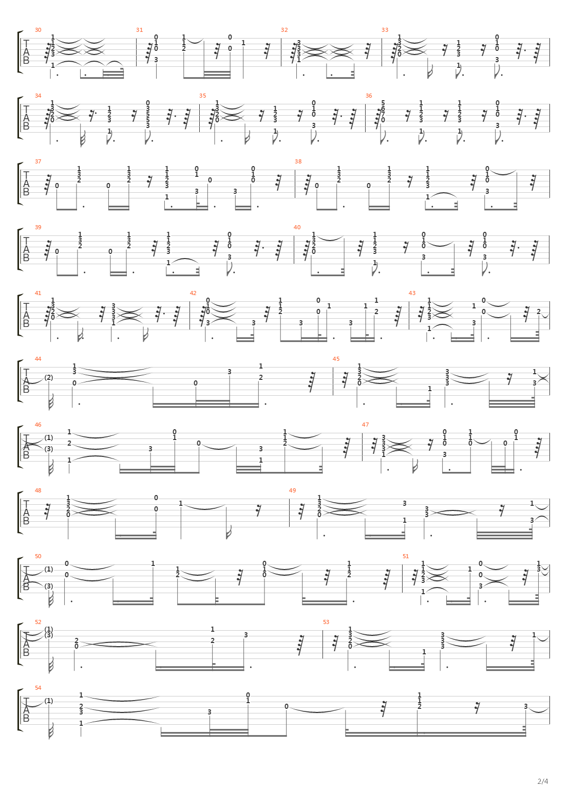 20 De Abril吉他谱