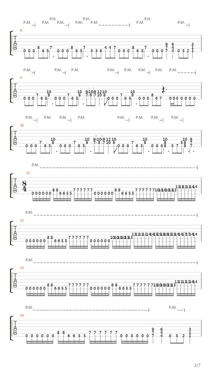 Endless Cycle Of Violence吉他谱