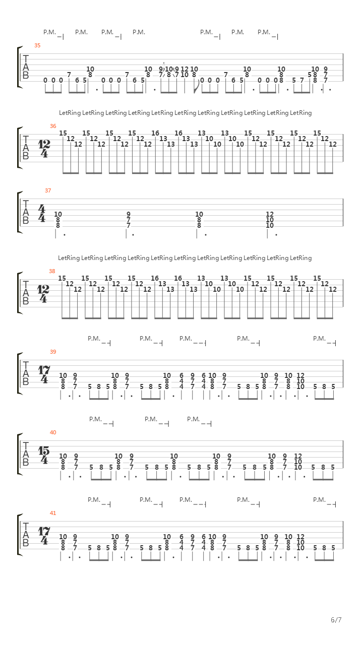 Endless Cycle Of Violence吉他谱