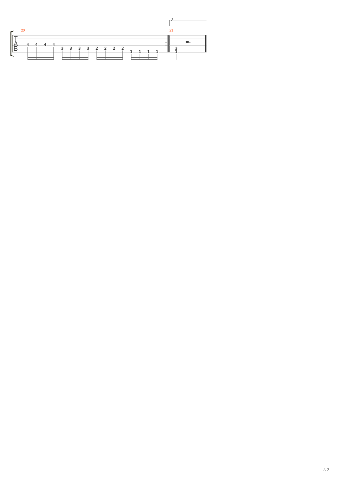 Pgad吉他谱