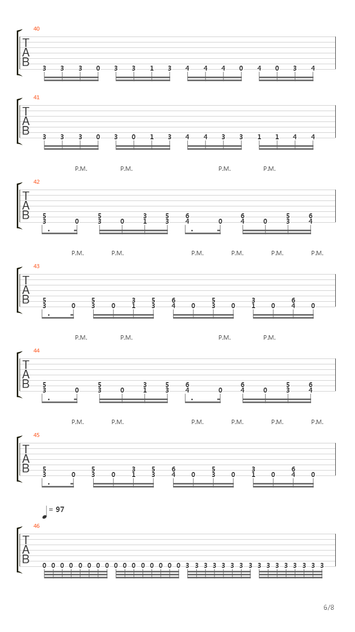 The Will Or The Way吉他谱
