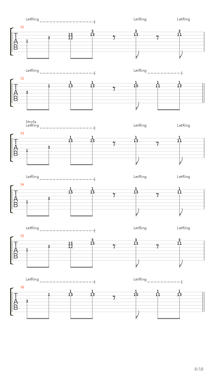 Dicono Di Me吉他谱