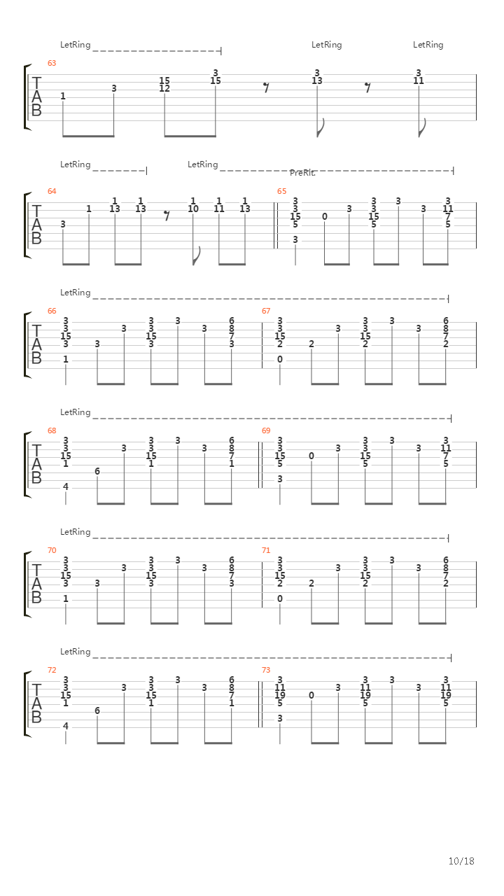 Dicono Di Me吉他谱