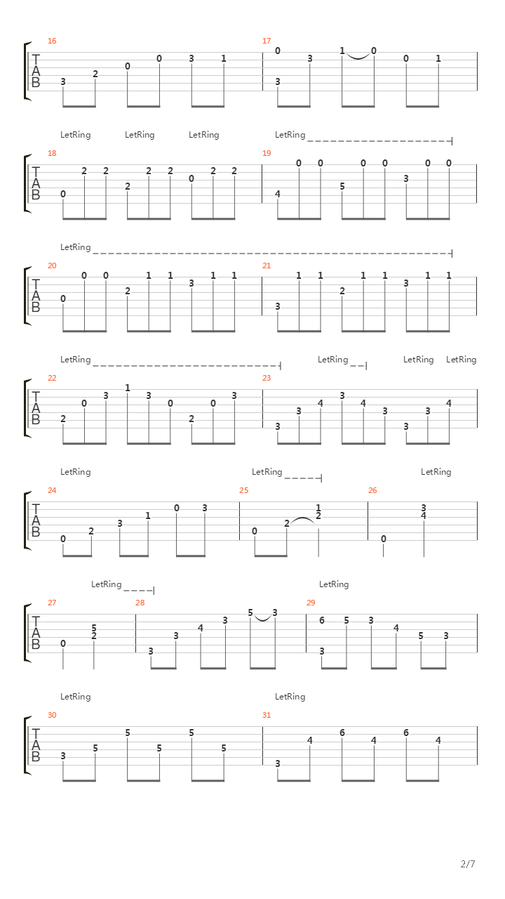 Sa Jeunesse吉他谱