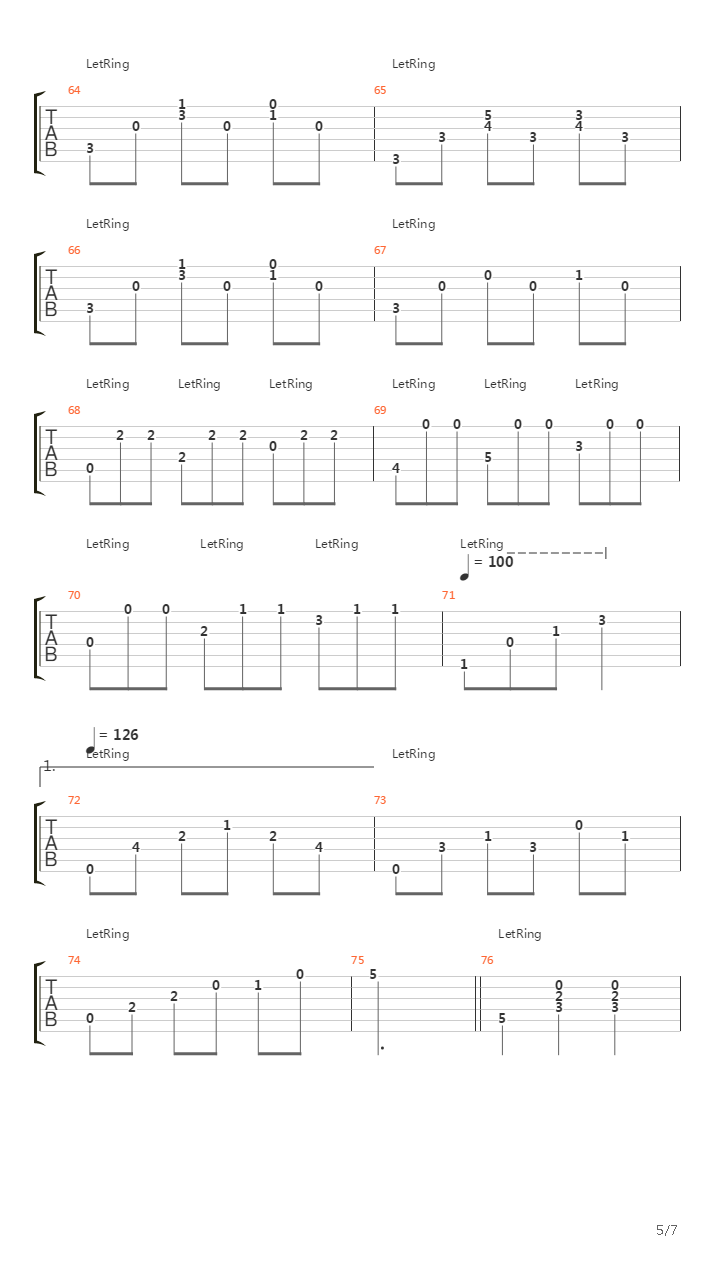 Sa Jeunesse吉他谱