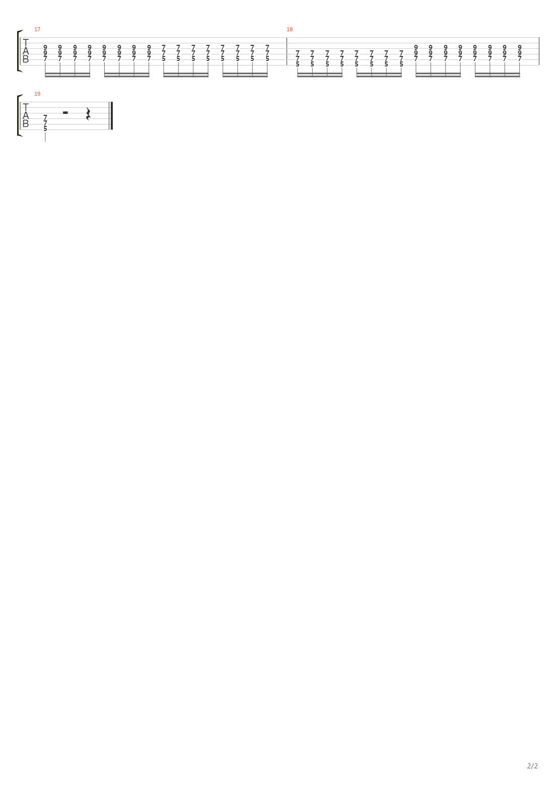 Theme Song吉他谱