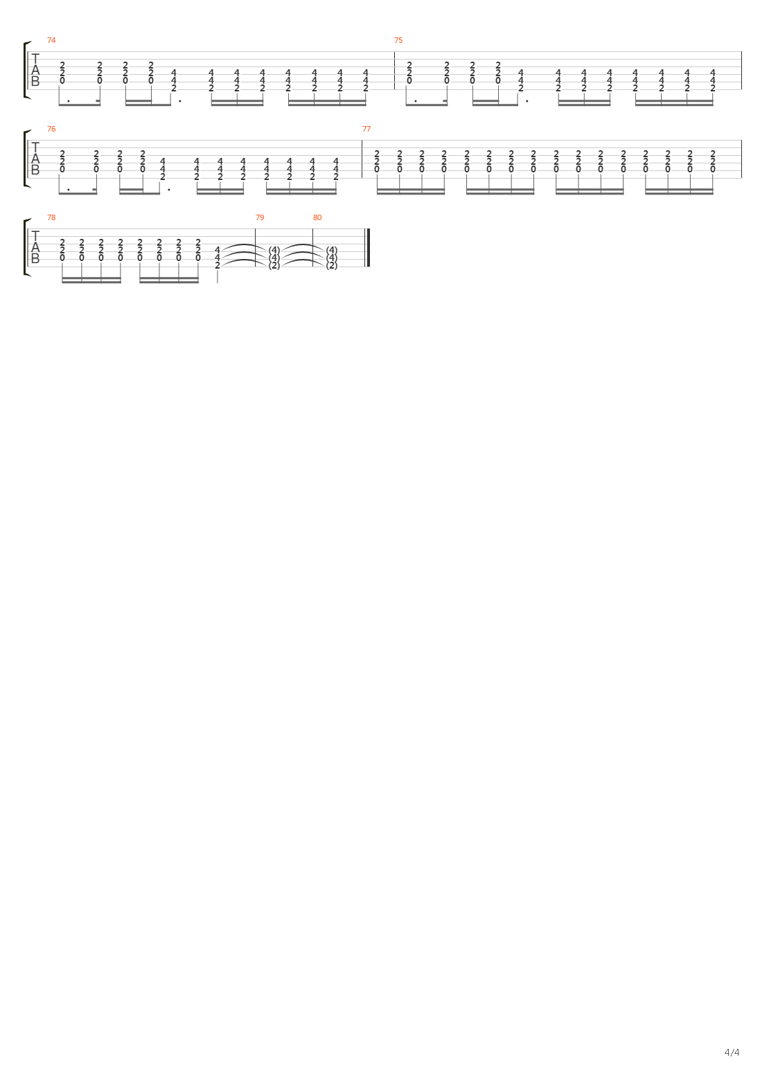 Confisco吉他谱