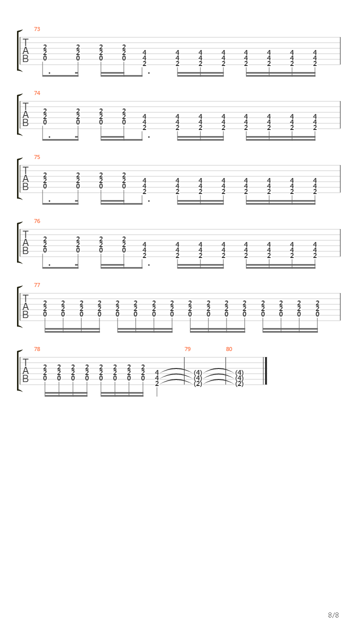 Confisco吉他谱