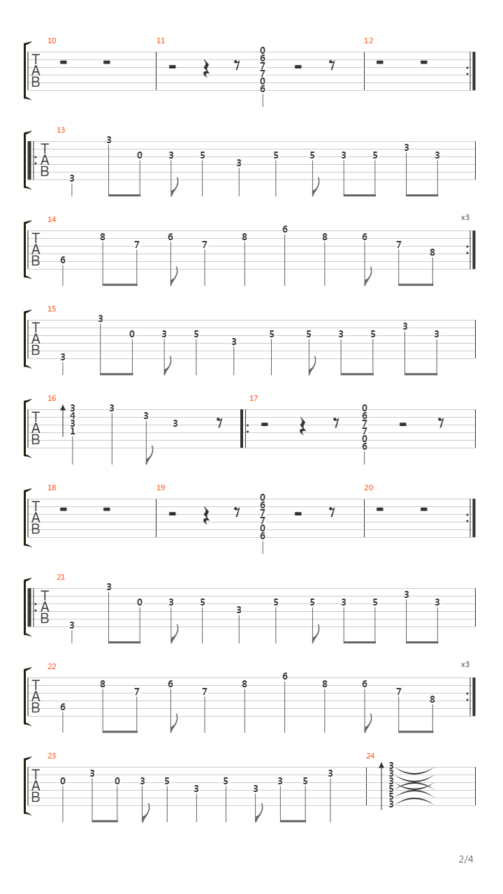 Lugar Ao Sol吉他谱