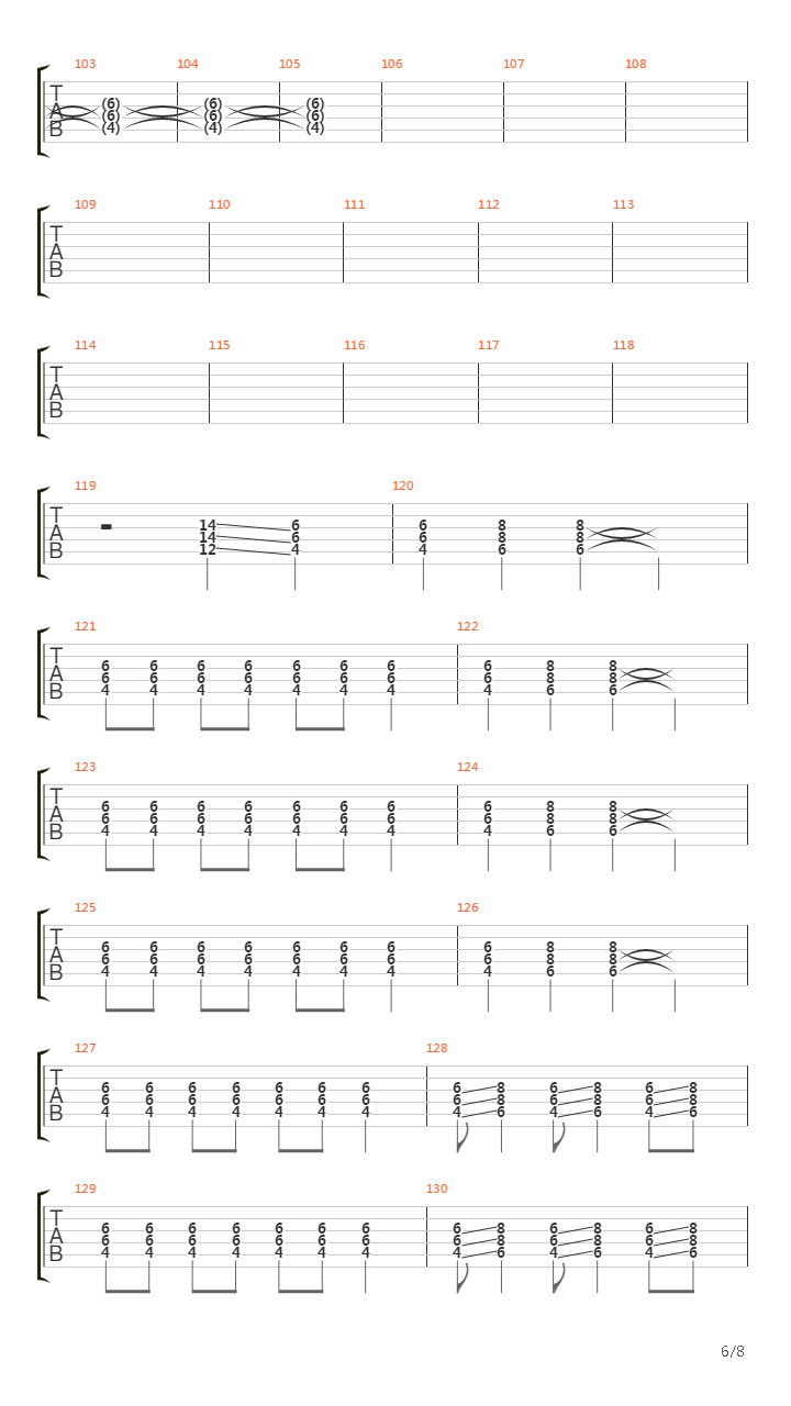 Mar Te Engolir吉他谱