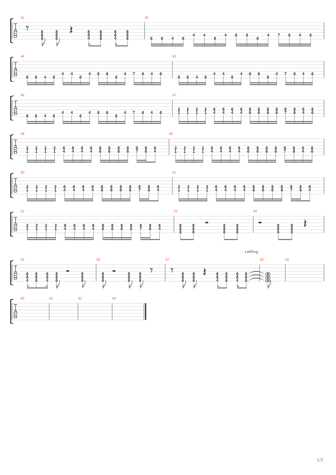 Rubao吉他谱